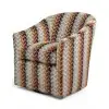 Sierra Chevron Swivel Chair